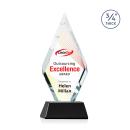 Richmond Full Color Black on Newhaven Crystal Award
