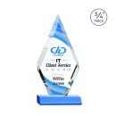 Richmond Full Color Sky Blue Crystal Award