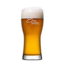 Salzburg Beer Glass - Deep Etch - Etched Barware