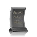 Dominga Black/Black Arch & Crescent Crystal Award