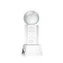 Golf Ball Clear on Belcroft Base Spheres Crystal Award