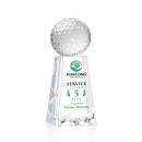 Golf Ball Full Color Spheres on Novita Crystal Award