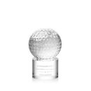 Golf Ball Spheres on Marvel Base Crystal Award