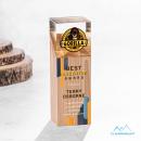 Falaise Full Color Obelisk Wood Award