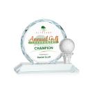 Nashdene Full Color Clear Circle Crystal Award