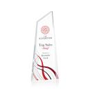 Hudson Full Color Clear Peak Acrylic Award