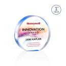 Narita Full Color Blue Circle Acrylic Award