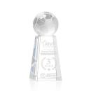 Soccer Ball Spheres on Novita Base Crystal Award