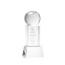 Tennis Ball Clear on Belcroft Base Spheres Crystal Award