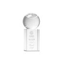 Tennis Ball Spheres on Dakota Base Crystal Award