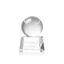 Tennis Ball Spheres on Robson Base Crystal Award