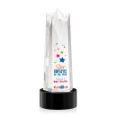 Ellesmere Full Color Black on Marvel Star Crystal Award