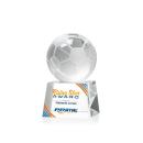 Soccer Ball Full Color Spheres on Robson Crystal Award