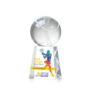 Tennis Ball Full Color Spheres on Celestina Crystal Award