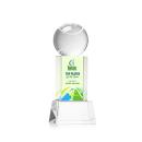 Tennis Ball Full Color Clear on Belcroft Spheres Crystal Award