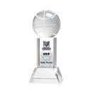 Basketball Full Color Clear on Stowe Spheres Crystal Award