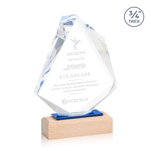 Corporate Awards - Eco Friendly Awards - Wood Awards - Malaga Abstract / Misc Wood Award