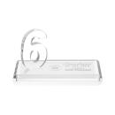 Northam Milestone Clear Number Crystal Award
