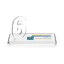 Northam Milestone VividPrint &trade; Clear Number Crystal Award