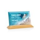 Embassy Full Color Starfire/Bamboo (Horiz) Rectangle Bamboo Award