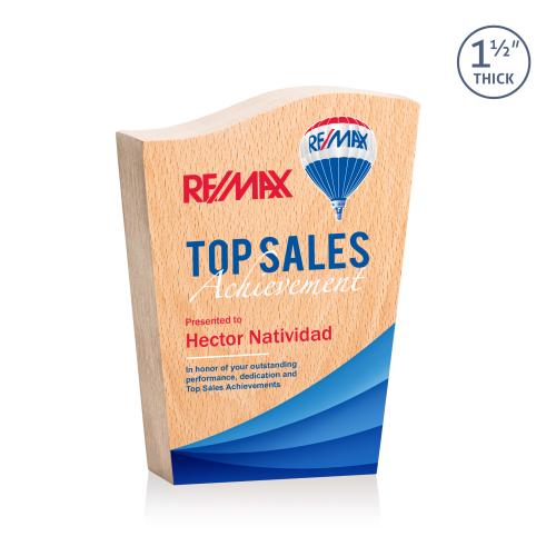 Corporate Awards - Full Color Awards - Woburn Full Color Abstract / Misc Award