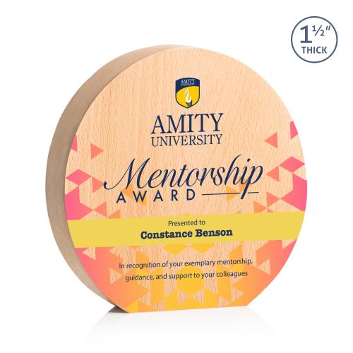 Corporate Awards - Full Color Awards - Westgrove Full Color Circle Award