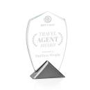 Catania Arch & Crescent Crystal Award