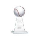 Edenwood Baseball Clear Obelisk Crystal Award
