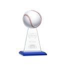 Edenwood Baseball Blue Obelisk Crystal Award