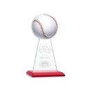 Edenwood Baseball Red Obelisk Crystal Award