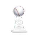 Edenwood Baseball White Obelisk Crystal Award