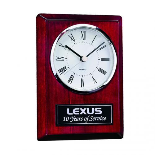 Corporate Gifts, Recognition Gifts and Desk Accessories - Clocks - Alexis Clock -Chrome