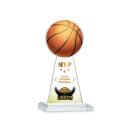 Edenwood Basketball Full Color Clear Obelisk Crystal Award