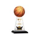 Edenwood Basketball Full Color Black Obelisk Crystal Award