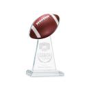 Edenwood Football Clear Obelisk Crystal Award