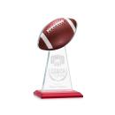 Edenwood Football Red Obelisk Crystal Award