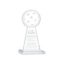 Edenwood Pickleball Clear Obelisk Crystal Award