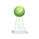 Edenwood Tennis Clear Obelisk Crystal Award