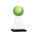 Edenwood Tennis Black Obelisk Crystal Award