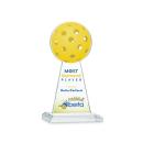 Edenwood Pickleball Full Color Clear Obelisk Crystal Award