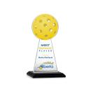 Edenwood Pickleball Full Color Black Obelisk Crystal Award