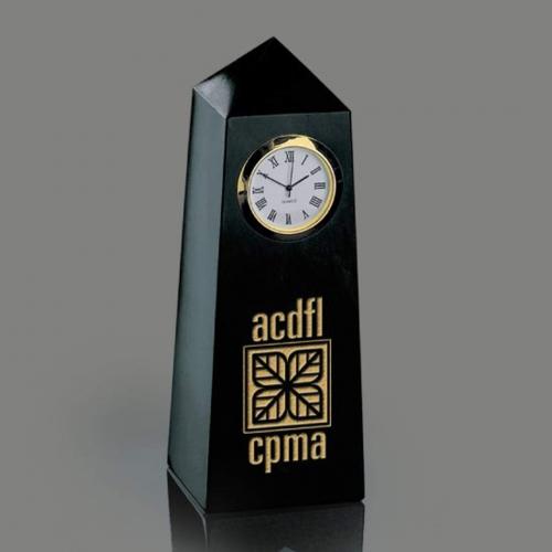 Corporate Gifts, Recognition Gifts and Desk Accessories - Clocks - Marble Clock - 6