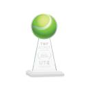 Edenwood Tennis VividPrint/Etch White Obelisk Crystal Award