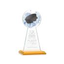Edenwood Hockey Amber Obelisk Crystal Award