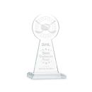 Edenwood Hockey Clear Obelisk Crystal Award