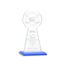 Edenwood Hockey Sky Blue Obelisk Crystal Award