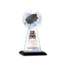Edenwood Hockey Full Color Black Obelisk Crystal Award