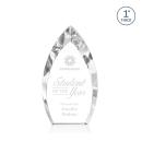 Marinello Clear Arch & Crescent Crystal Award