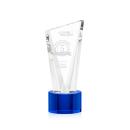 Plymouth Blue on Marvel Base Peak Crystal Award