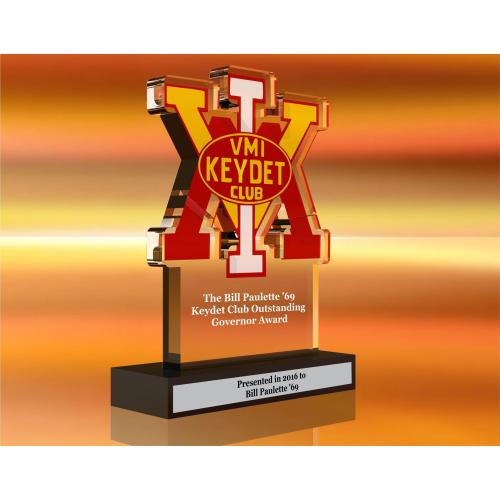 Featured - Custom Acrylic Awards Gallery - VMI Keydet